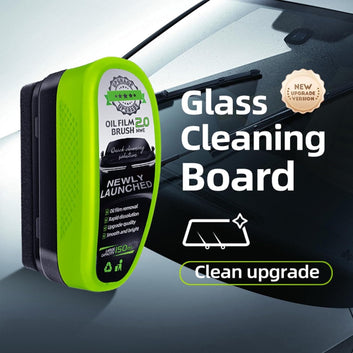 Pack of 3 Car Glass Cleaners with Bottle