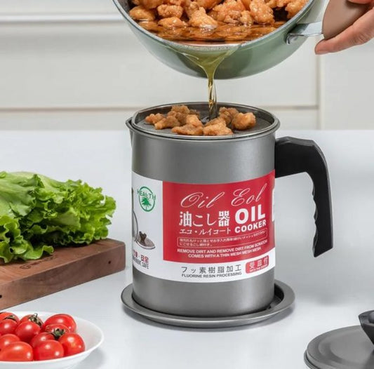 High Quality Fryer Oil Filter Pot Carbon Steel